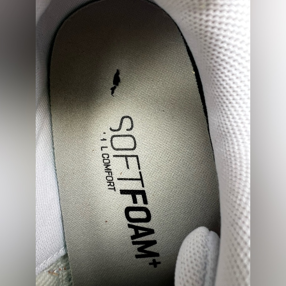 Puma White and Coral Sneakers - Picture 6 of 15